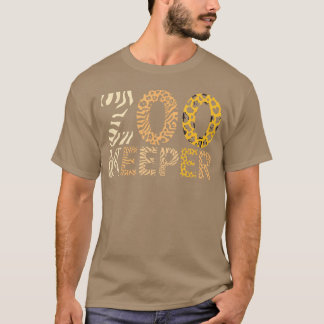 Camiseta Cuidador de zoológico Animales de zoológico Safari