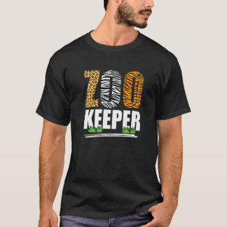 Camiseta Cuidador de zoológico cuidador de zoológico animal