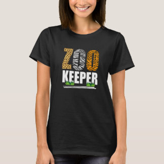 Camiseta Cuidador de zoológico cuidador de zoológico animal