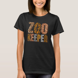 Camiseta Cuidador de zoológico Cuidador de zoológico Zoólog