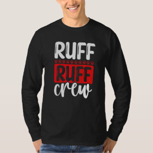 Camiseta Cuidador Profesional de Perros Ruff Ruff Crew Cuid
