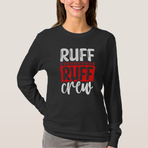 Camiseta Cuidador Profesional de Perros Ruff Ruff Crew Cuid
