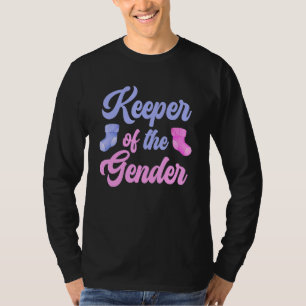 Camiseta Cuidadora Cuidada De La Acuarela De Género Con Laz