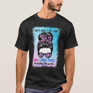 Camiseta Cuidadora de la tía de género responsable de la tí