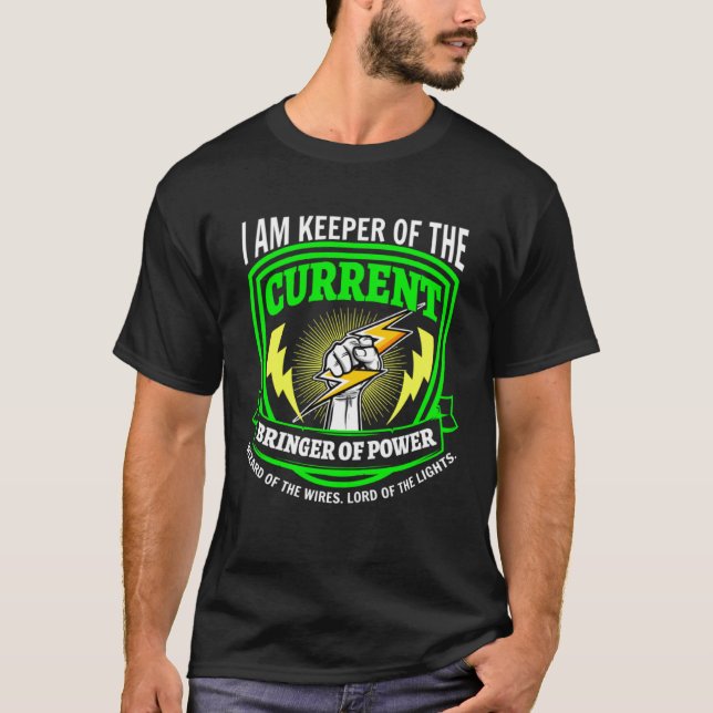 Camiseta Cuidadora del actual ladrillo del Cir del Power Li (Anverso)