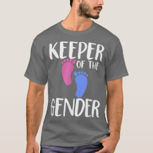 Camiseta Cuidadora del bebé Fiesta de revelaciones de géner
