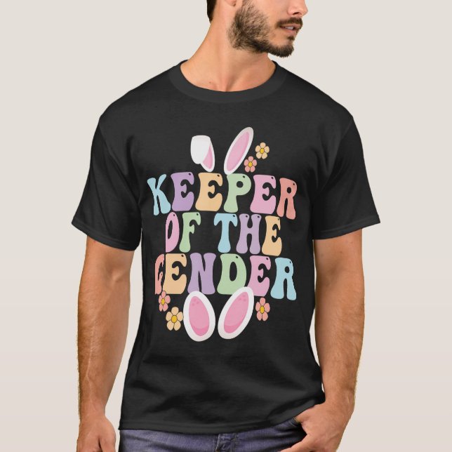 Camiseta Cuidadora Del Género Del Niño O Del Chica De Pascu (Anverso)
