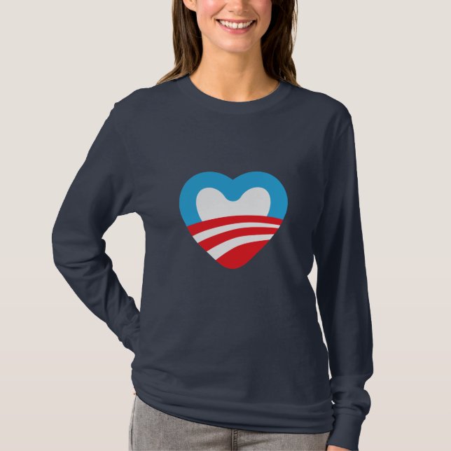 Camiseta Cuidados de Obama (Anverso)