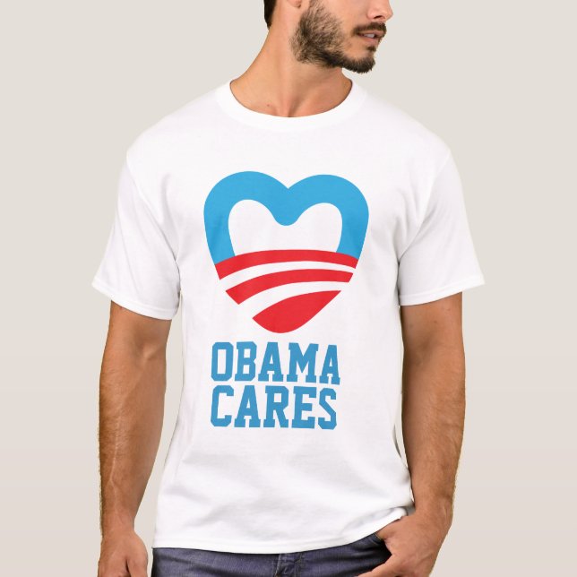 Camiseta Cuidados de Obama (Anverso)