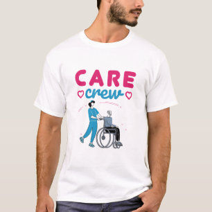 Camiseta Cuidados Del Equipo De Cuidados En El Hogar De Enf