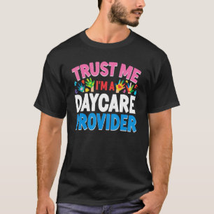 Camiseta Cuidados infantiles Proveedor de Cuidados Diurnos