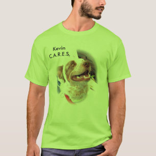 Camiseta CUIDADOS - Kev - vaquero