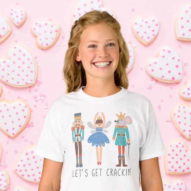 Camiseta Cuidados Navidades Nutcracker mano dibujó niños Pa (Subido por el creador)