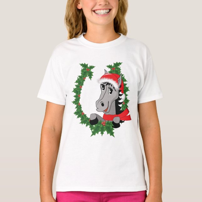 Camiseta Cuidados Navidades Vestido de Camisas Sleepshirt (Anverso)
