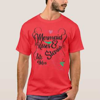 Camiseta Cuidados regalos de sirena Besos de sirena amp Sta
