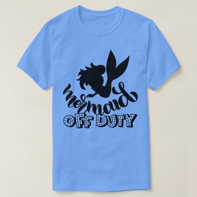 Camiseta Cuidados regalos de sirena Sirena fuera de servici (Diseño del anverso)