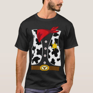 Camiseta Cuidados Vaqueros Occidentales Sheriff Halloween