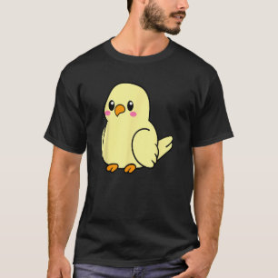 Camiseta Cuidadosamente Chubby Cockatiel