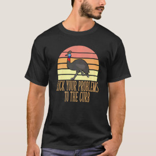 Camiseta Cuidadosamente Feliz Patada Tus Problemas A Los