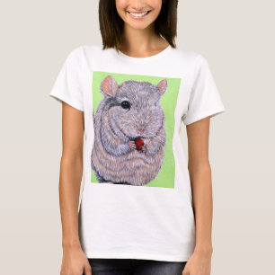 Camiseta Cuidadosamente peinada Chinchilla