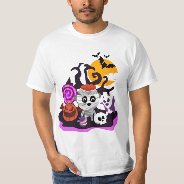 Camiseta Cuidadoso horror (Anverso)