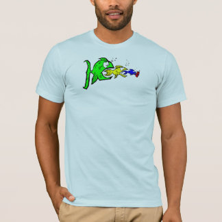 Camiseta Cuidadoso qué usted come