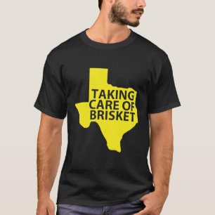 Camiseta Cuidando a Brisket - Texas Smoket Bar