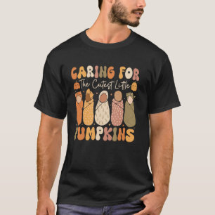 Camiseta Cuidando a las calabacitas más lindas L y D Enferm