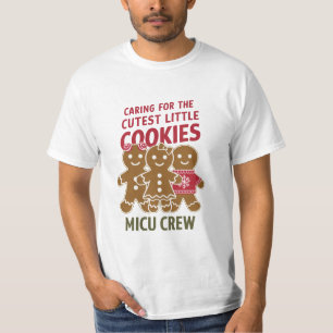 Camiseta Cuidando a las galletas más lindas, enfermera de N