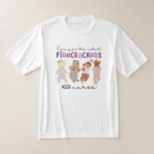 Camiseta Cuidando a los más curos, enfermera de la NICU, En