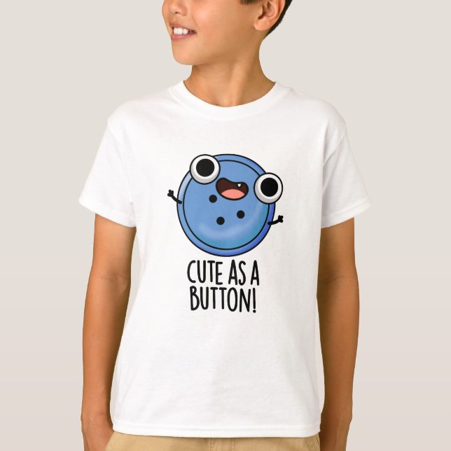 Camiseta Cuidar como botón Divertido coser Pun (Anverso)