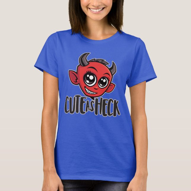 Camiseta Cuidar como el diablo (Anverso)
