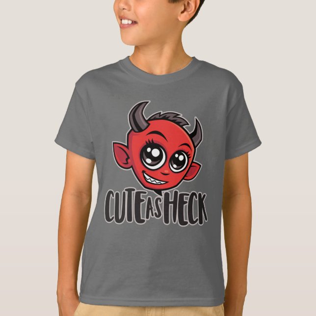 Camiseta Cuidar como el diablo (Anverso)