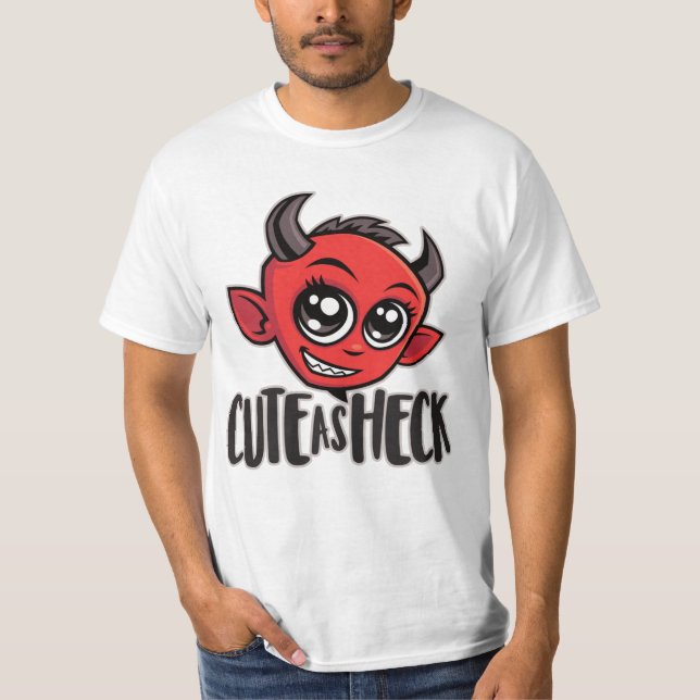 Camiseta Cuidar como el diablo (Anverso)