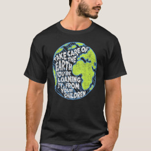 Camiseta Cuidar De La Cita Del Proverbio Africano De La Tie