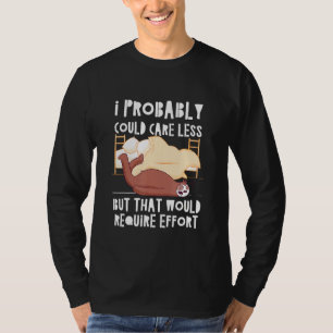 Camiseta Cuidar Menos Requeriría Eslogan De Memes Eslovacos