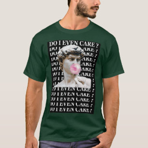 Camiseta Cuidar siquiera el diseño de edición limitada