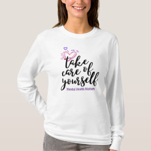 Camiseta Cuídate, asuntos de salud mental