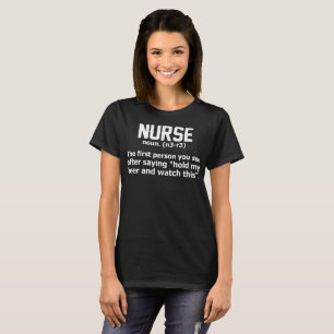 Camiseta Cuide a la primera persona que usted ve después d