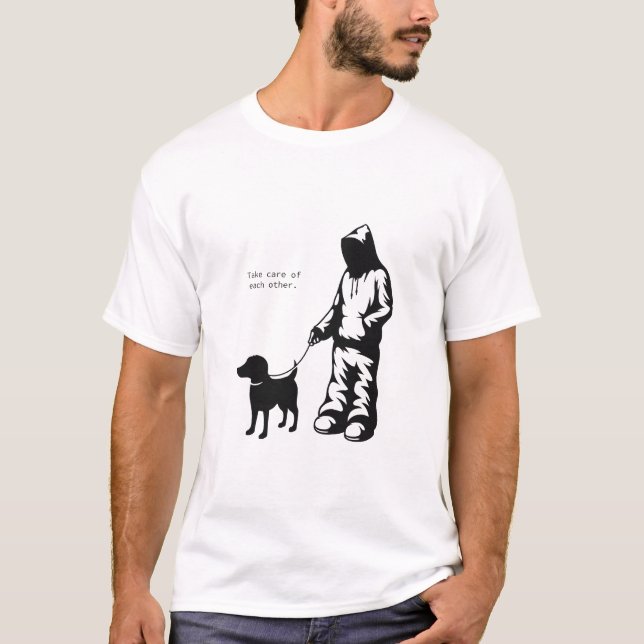 Camiseta "Cuídense El Uno Del Otro" (Anverso)