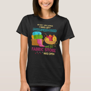 Camiseta Cuilter Fabric Store Sewer Quilter Seamstress Sew