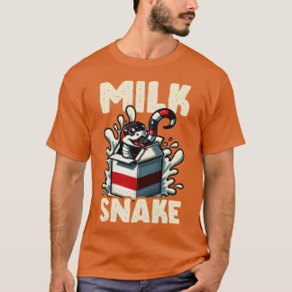 Camiseta Culebra de Leche con amigos de Animales de Leche