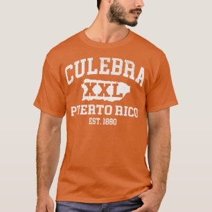 Camiseta Culebra Puerto Rico XXL Diseño atlético