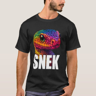 Camiseta Culebra Serpiente de Cascabel Colorida Amante de l