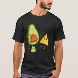 Camiseta Culito De Aguacate Lindo Defecando Guacamole Con T
