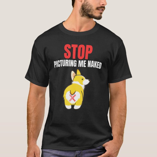 Camiseta Culo de Corgi Adorable Corgis Perro (Anverso)