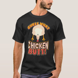 Camiseta Culo de Pollo Adivina Qué Animal Pollitos Lindos 2