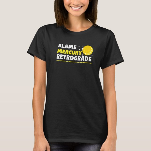Camiseta Culpa a Mercurio Retrógrado (Anverso)