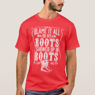 Camiseta Culpa campestre Se lo eché todo a mis raíces Me pr