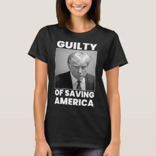 Camiseta Culpable De Salvar A Estados Unidos
